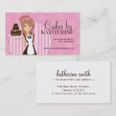 かわいく、甘いベーカリーの名刺 名刺 (正面/裏面)