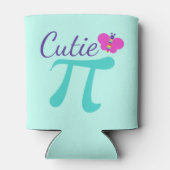 かわいこちゃんπ記号Math Pun 缶クーラー (裏面)