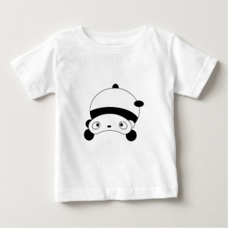 かわいこちゃんのパンダ ベビーTシャツ