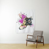 かわいこちゃんのフレンチブルドッグ タペストリー (インサイチュ)