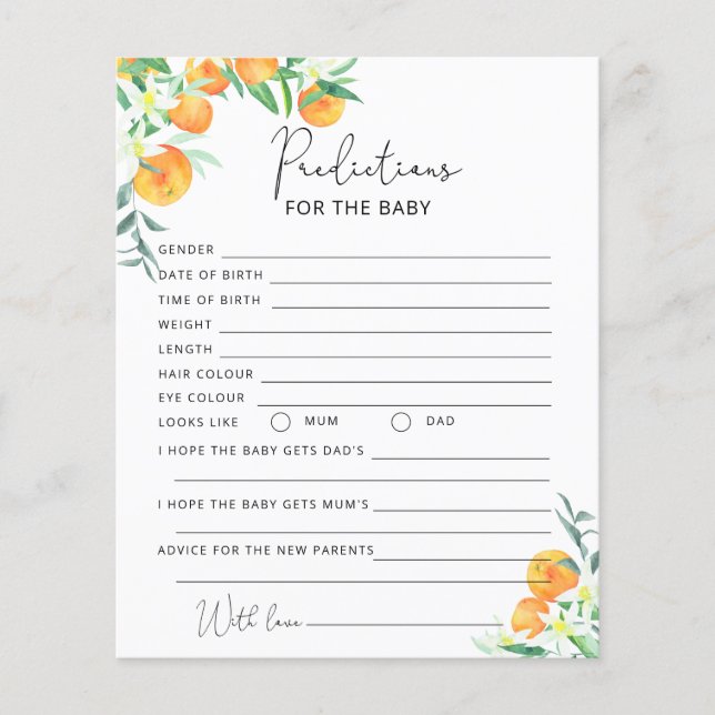 かわいこちゃんのベビー予測 (正面)