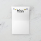 かわいこちゃんの子猫 カード (内部)