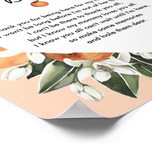 かわいこちゃんの赤ん坊はバンプからのメッセージをシャワー ポスター (角)