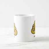 かわいこちゃんのpoo及びsmary poo コーヒーマグカップ (中央)