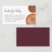 かわいこちゃんインサートカード用ベビーパイおむつ本 名刺 (正面/裏面)