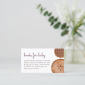 かわいこちゃんインサートカード用ベビーパイおむつ本 名刺 (スタンド正面)