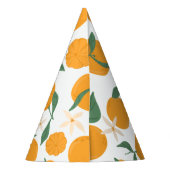 かわいこちゃんオレンジクレメンチンタンゲリンマンダリンフルーツ パーティーハット (裏面)