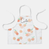 かわいこちゃんオレンジ エプロン (正面)