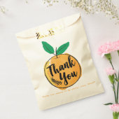 かわいこちゃんカスタムオレンジありがとう フェイバーバッグ (封をした状態)