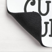 かわいこちゃんシンプルバニーイースタータイポグラフィ |マウスパッド マウスパッド (コーナー)