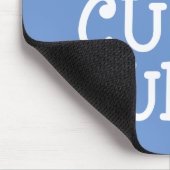 かわいこちゃんシンプルバニーイースタータイポグラフィ |マウスパッド マウスパッド (コーナー)