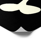 かわいこちゃんスカル女 ポスター (角)