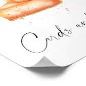 かわいこちゃんパイかぼちゃのバナーカードとギフト ポスター (角)