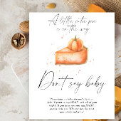 かわいこちゃんパイかぼちゃ – 言わないベビーポスター ポスター