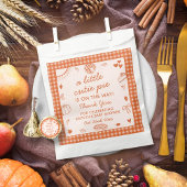 かわいこちゃんパイが途中だ！秋ベビーシャワー フェイバーバッグ