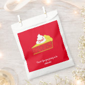 かわいこちゃんパイさくらんぼキッズバースデーパーティー フェイバーバッグ (クリップ留めされた状態)