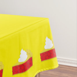 かわいこちゃんパイさくらんぼ誕生日パーティー テーブルクロス