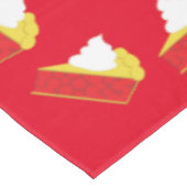 かわいこちゃんパイさくらんぼ誕生日パーティー テーブルクロス (アングル)