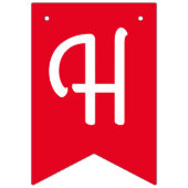 かわいこちゃんパイさくらんぼ誕生日パーティー バンティングフラッグ (第2の旗)