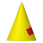 かわいこちゃんパイさくらんぼ誕生日パーティー パーティーハット (左)