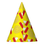 かわいこちゃんパイさくらんぼ誕生日パーティー パーティーハット (裏面)