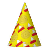 かわいこちゃんパイさくらんぼ誕生日パーティー パーティーハット (左)