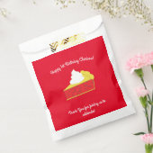 かわいこちゃんパイさくらんぼ誕生日パーティー フェイバーバッグ (封をした状態)