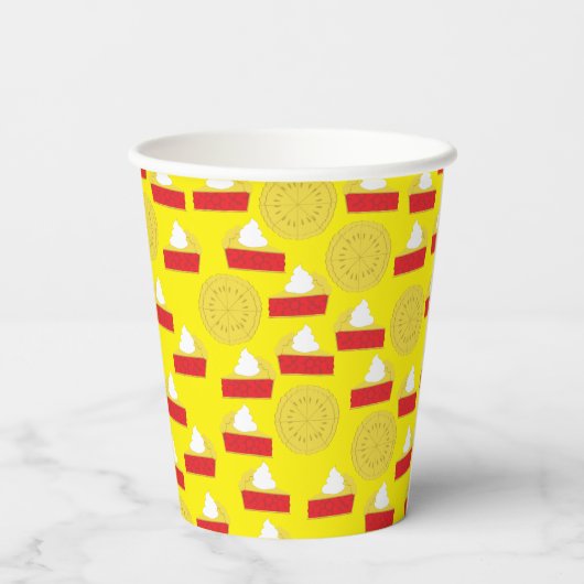 かわいこちゃんパイさくらんぼ1st誕生日パーティーキッズ 紙コップ (裏面)