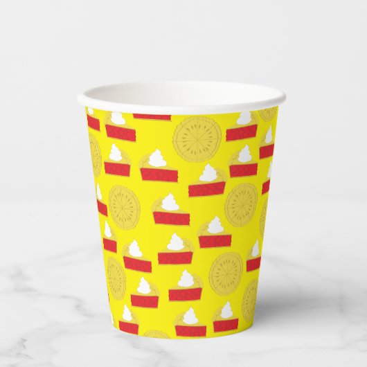 かわいこちゃんパイさくらんぼ1st誕生日パーティーキッズ 紙コップ (正面)