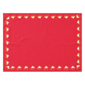 かわいこちゃんパイさくらんぼ1st誕生日パーティーテーマ テーブルクロス (正面(横))