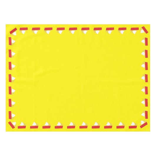 かわいこちゃんパイさくらんぼ1st誕生日パーティーテーマ テーブルクロス (正面(横))