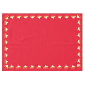 かわいこちゃんパイさくらんぼ1st誕生日パーティーテーマ テーブルクロス (正面(横))