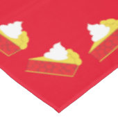 かわいこちゃんパイさくらんぼ1st誕生日パーティーテーマ テーブルクロス (アングル)