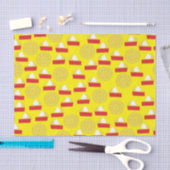 かわいこちゃんパイさくらんぼ1st誕生日パーティーテーマ 薄葉紙 (クラフト)