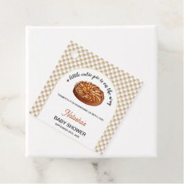 かわいこちゃんパイアップルパイ感謝祭ベイビーシャワー フェイバータグ