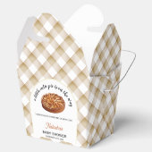 かわいこちゃんパイアップルパイ感謝祭ベイビーシャワー フェイバーボックス (オープン)