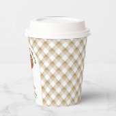 かわいこちゃんパイアップルパイ感謝祭ベイビーシャワー 紙コップ (左)