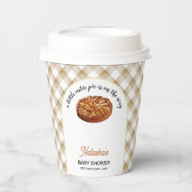 かわいこちゃんパイアップルパイ感謝祭ベイビーシャワー