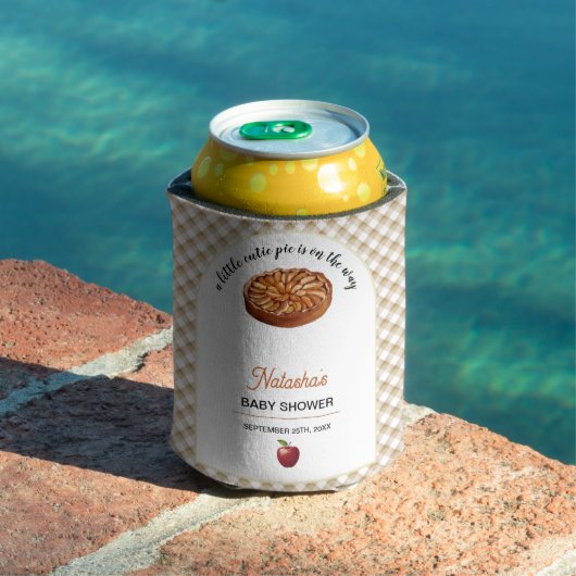 かわいこちゃんパイアップルパイ感謝祭ベイビーシャワー 缶クーラー (インサイチュ プール)