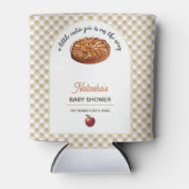 かわいこちゃんパイアップルパイ感謝祭ベイビーシャワー 缶クーラー (正面)