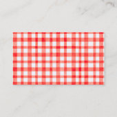 かわいこちゃんパイカボチャ秋ベビシャワーおむつラッフル エンクロージャーカード (裏面)