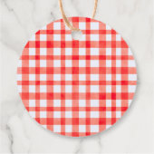 かわいこちゃんパイカボチャ秋ベビーシャワーサンキュー フェイバータグ (裏面)