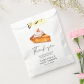 かわいこちゃんパイカボチャ秋ベビーシャワー フェイバーバッグ (封をした状態)