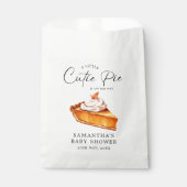 かわいこちゃんパイカボチャ秋ベビーシャワー フェイバーバッグ (正面)