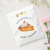 かわいこちゃんパイカボチャ秋ベビーシャワー フェイバーバッグ (封をした状態)