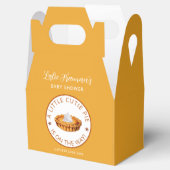 かわいこちゃんパイカボチャ赤ちゃんシャワー特典ボックス フェイバーボックス (オープン)