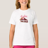 かわいこちゃんパイバレンタイン Tシャツ (正面)