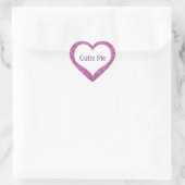 かわいこちゃんパイバレンタニカスタムー会話ハート ハートシール (バッグ)