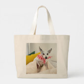 かわいこちゃんパイパールジャイアントート ラージトートバッグ (裏面)