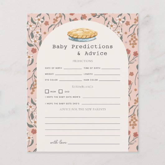 かわいこちゃんパイピンクフローラベビーの予測とアドバイス (正面)